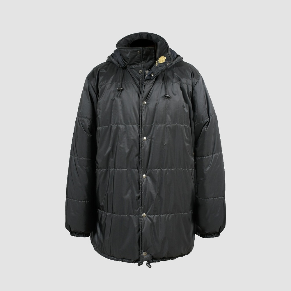 KANUK Collectible Vintage 90s Insulated Parka Jacket Coat Black Size M/L